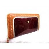 Lancel Le Premier Flirt Porte-Monnaie Bordeaux Brilliant